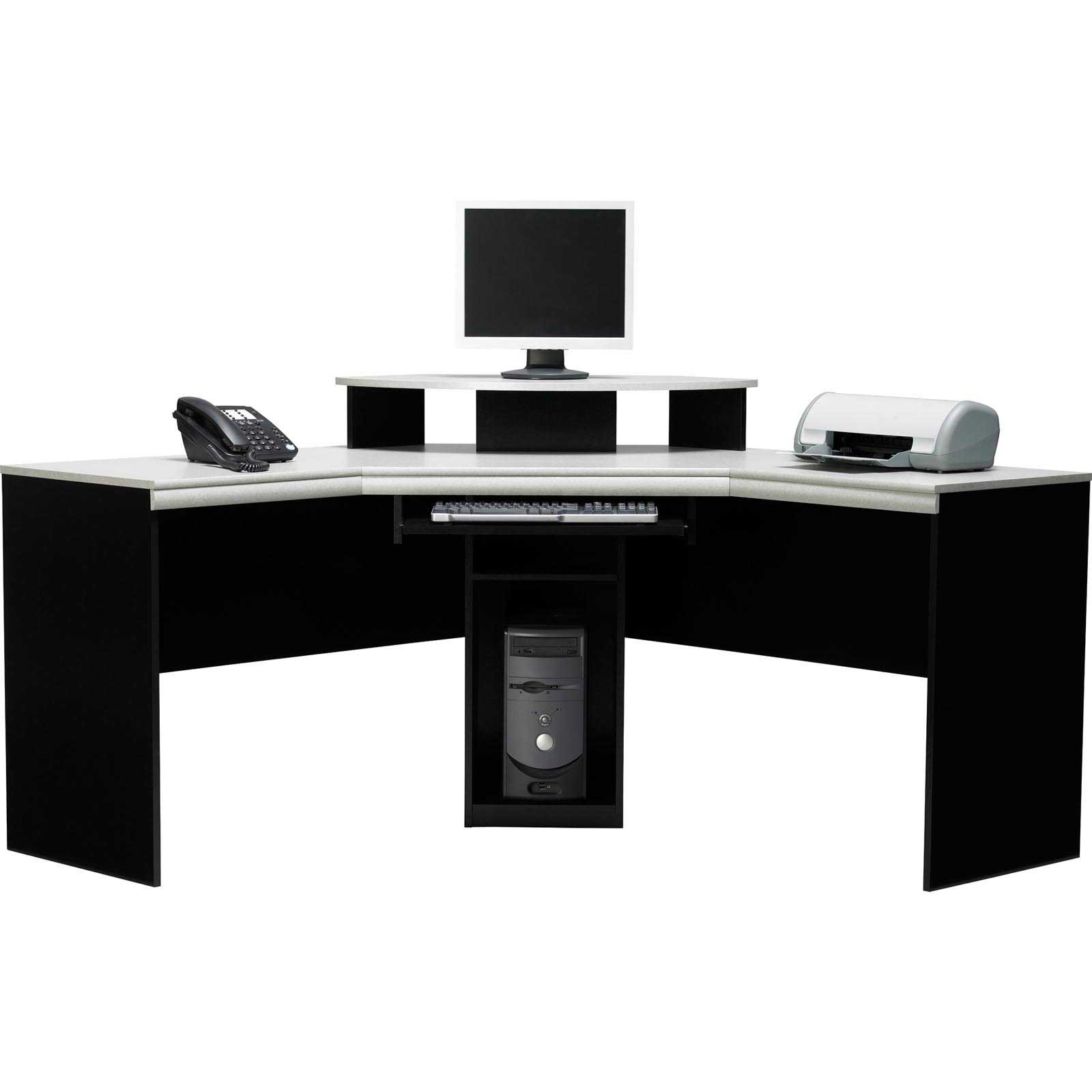 computer desk black