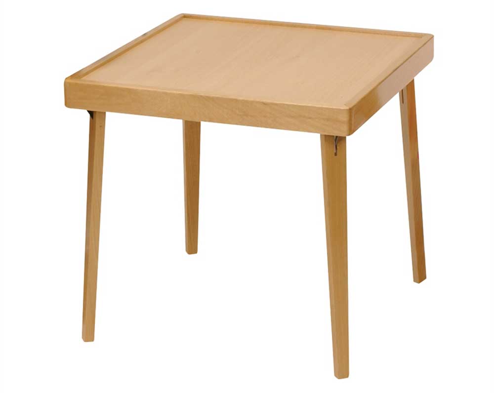 folding table legs wood