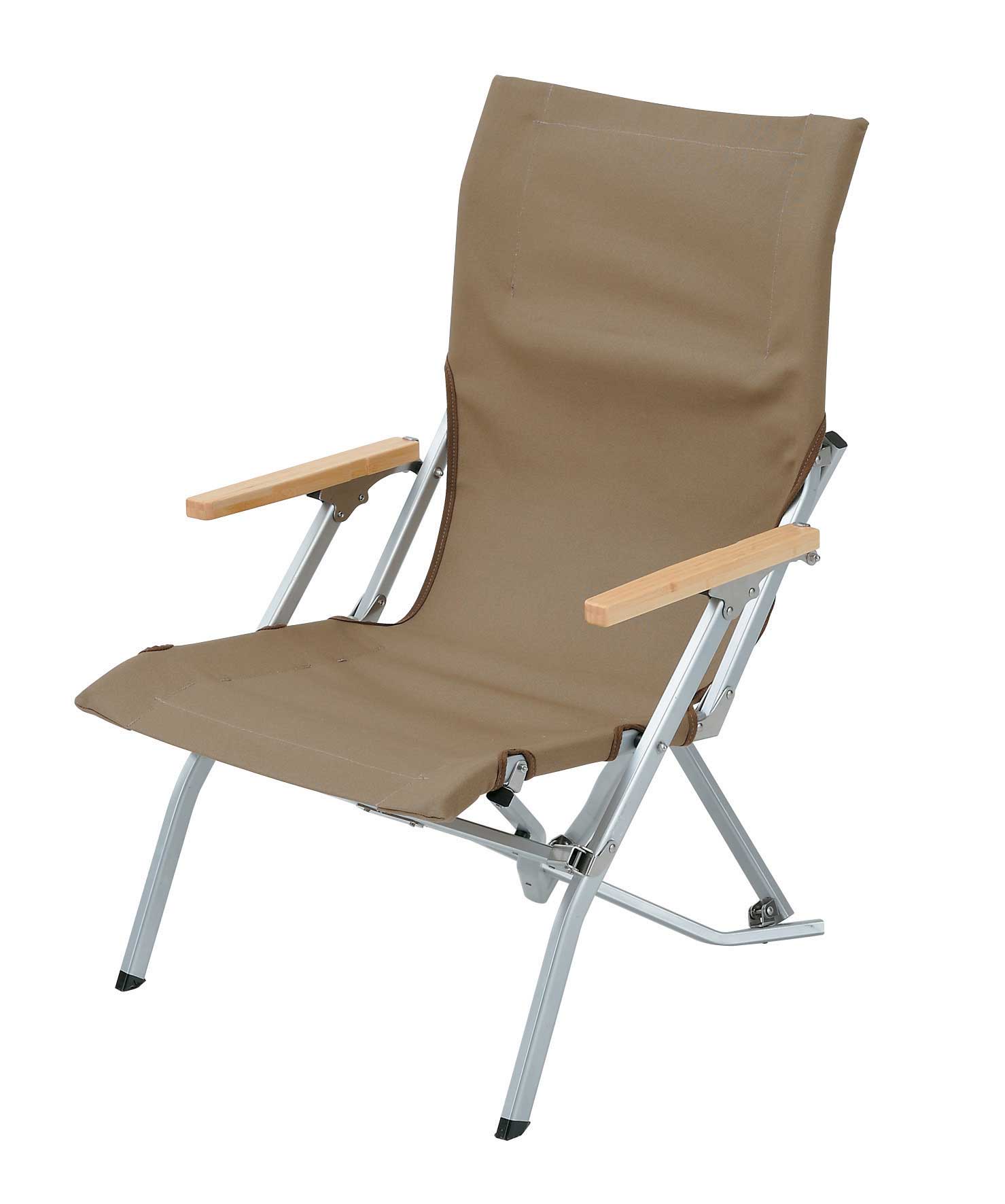 Foldable Canvas Chair With Armrest 