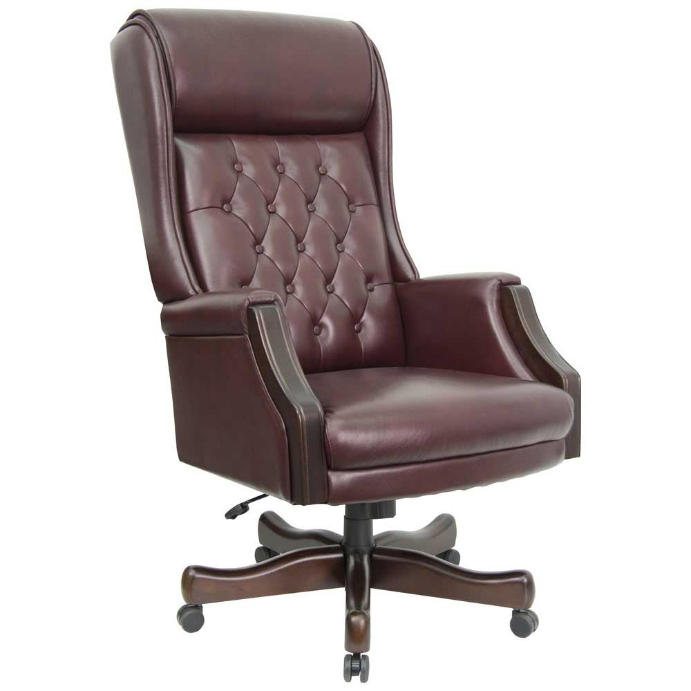 Ergonomic Leather Chair for Home Office