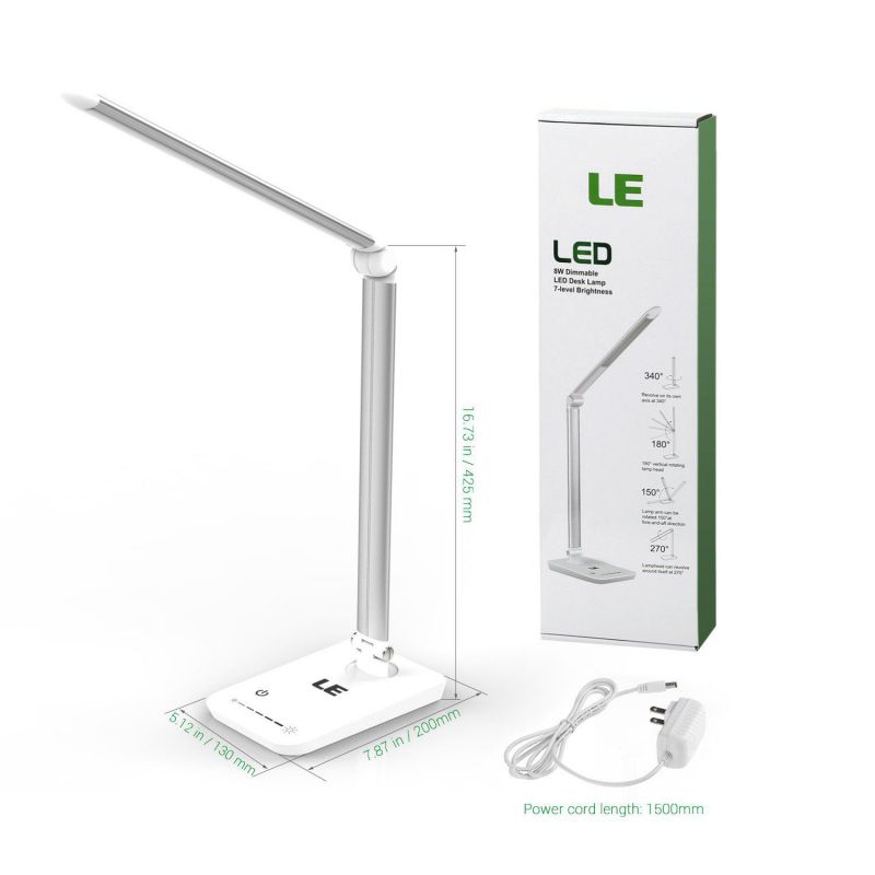 Multifunctional LE Dimmable LED Desk Lamp