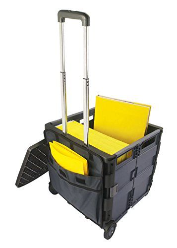 Portable File and Folding Cart for Transport Anything to Anywhere