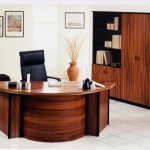 executive built in home office desk designs and bookshelf